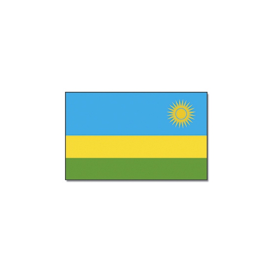 Vlag Rwanda 90 x 150 cm feestartikelen