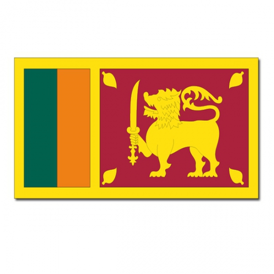 Vlag Sri Lanka 90 x 150 cm feestartikelen
