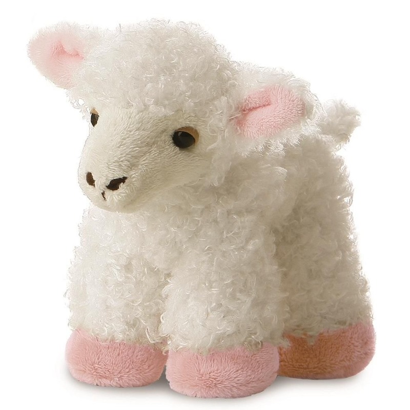 Witte schapen speelgoed artikelen schaap knuffelbeest 20 cm