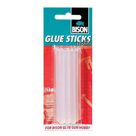 Bison Hobby Glue Gun 11cm with 12 glue sticks