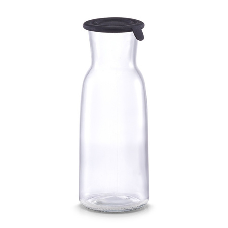 1x Glass decanters with silicone lid 700 ml
