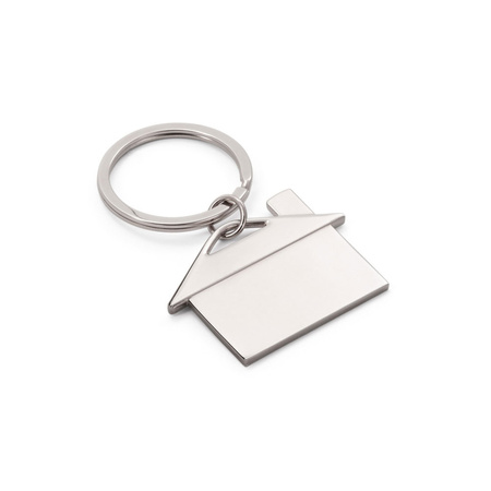 1x Key rings with house 5 x 3,5 cm