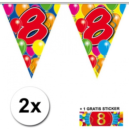 2x Flagline 8 years simplex with free sticker