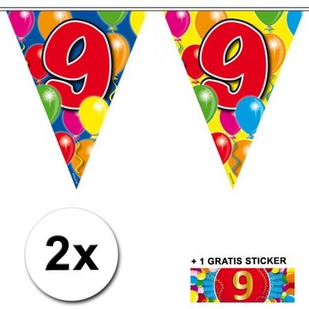 2x Flagline 9 years simplex with free sticker