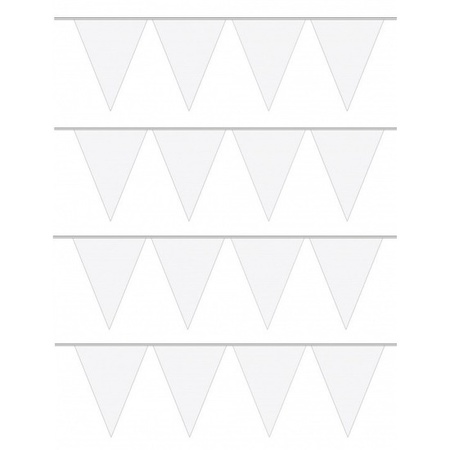 4x Flag line white