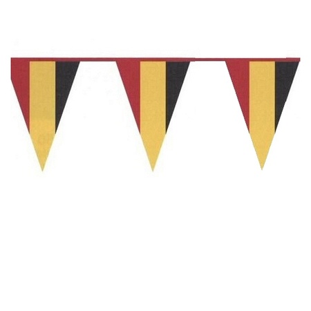 5x Vlaggenlijnen Belgie kleuren