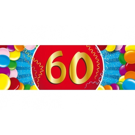 60 jarige feestversiering pakket