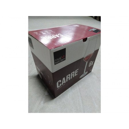 6x Wineglasses for red wine 370 ml Carre