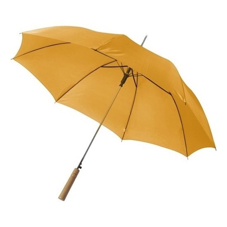 Orange umbrella automatic 102 cm 