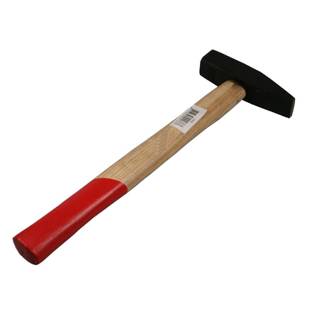 Bankhamer / hamer met houten steel 500 gram 30 x 10,5 x 2,5 cm