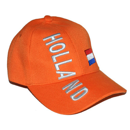 Orange Baseball cap Holland