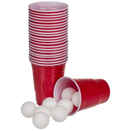 Beer pong game 37 pieces