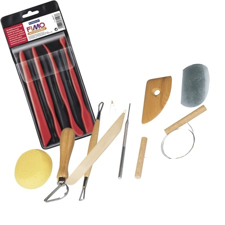 Modeling clay tool package 12-pieces