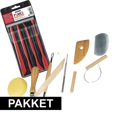 Modeling clay tool package 12-pieces