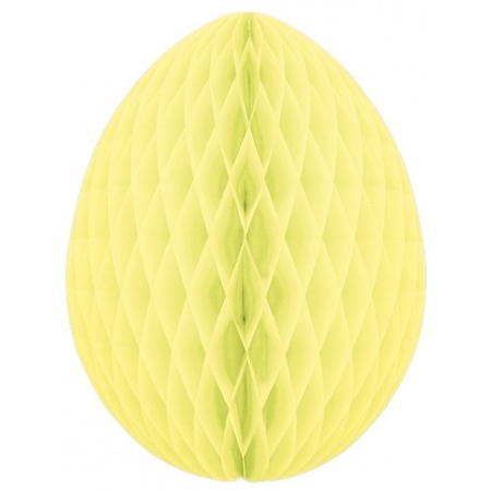 Set of 8x colored easter eggs honeycombs 10 cm