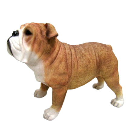 Animal statue English bulldog dog 9 cm