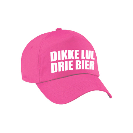 Dikke lul drie bier cap pink for adults