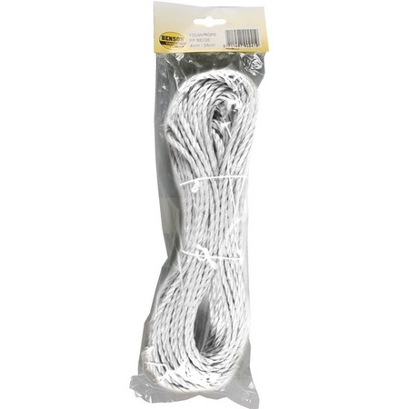 White rope 25 meter x 4 mm 