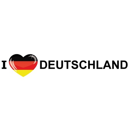 Landenvlag Duitsland + 2 gratis stickers