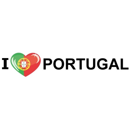 Landenvlag Portugal + 2 gratis stickers