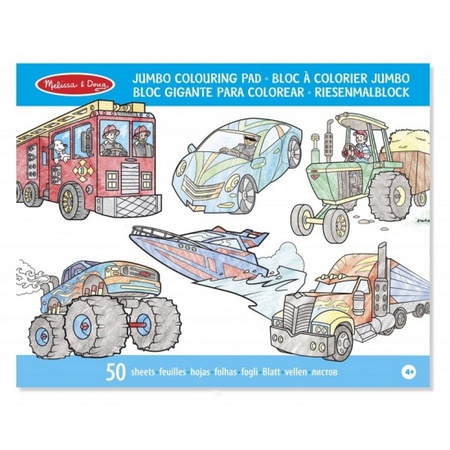 Boys coloring book 50 pages and 36x pencils