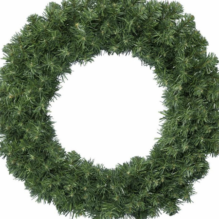 Kerstkrans/dennenkrans groen 35 cm