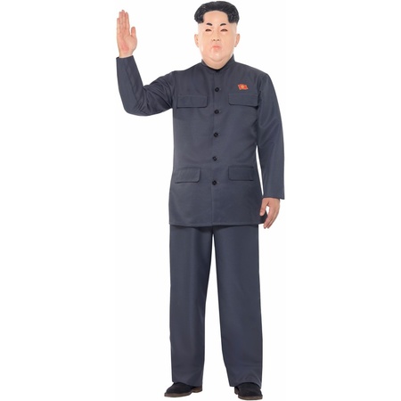 Leider Kim Jong Un verkleed set voor heren
