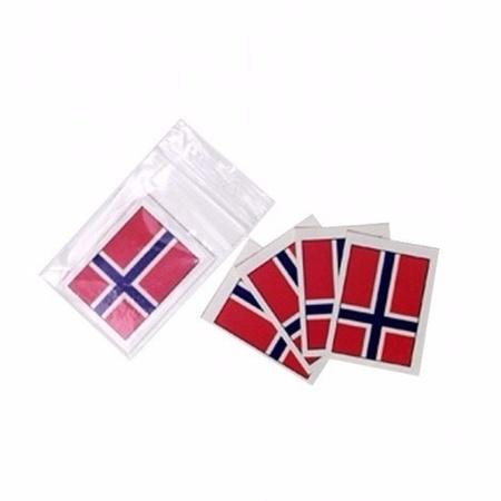 Noorwegen vlag tattoeage