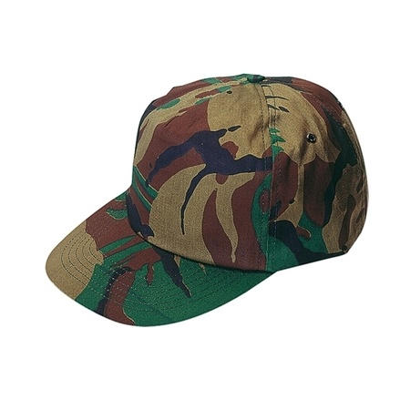 Camouflage cap made from cotton