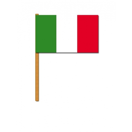 Luxe hand flag Italy