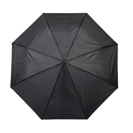 Opvouwbare mini paraplu zwart 96 cm