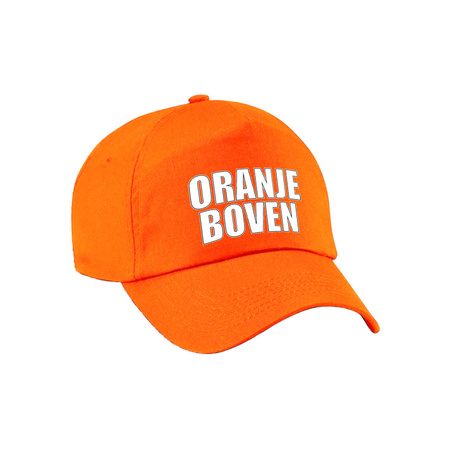 Oranje boven supporter pet / cap Holland / Nederland fan - EK / WK voor volwassenen