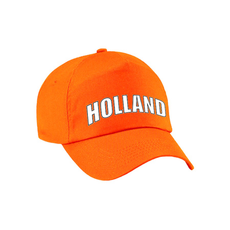 Oranje fan pet / cap Holland voor het EK / WK voor kinderen