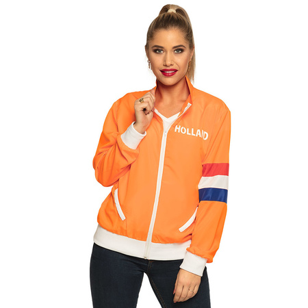 Orange/holland fans ladies fashion jacket size (M/L - 38/40)