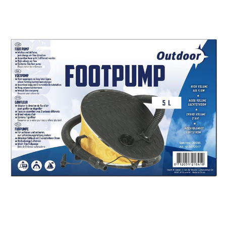 Foot pump 5000 cc