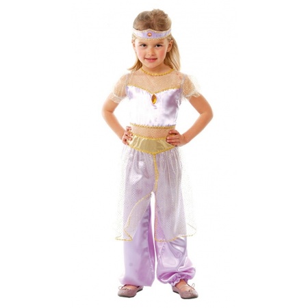 Purple Arabic princess costume