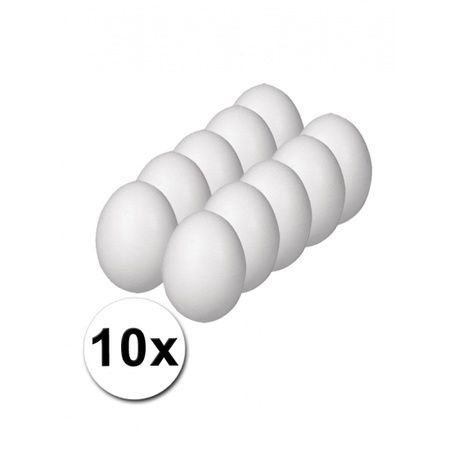 Styropor eieren 10 cm 10 stuks