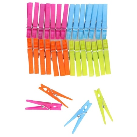 Plastic wasknijpers 32 stuks
