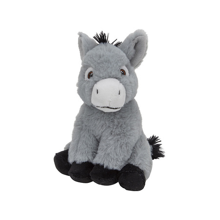Plush farm soft toy animals Cow and Donkey 23 and 16 cm