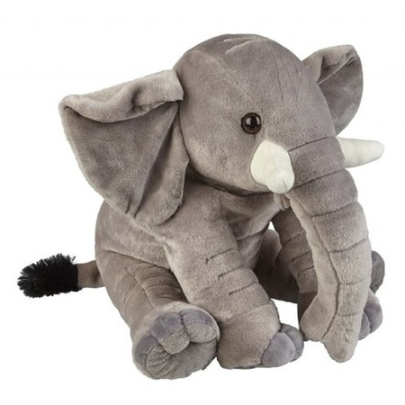 Het beste avond Voorschrift Olifanten speelgoed artikelen olifant knuffelbeest grijs 38 cm bestellen |  Handpoppen winkel