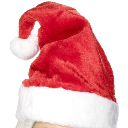 Santa hat fake fur for children
