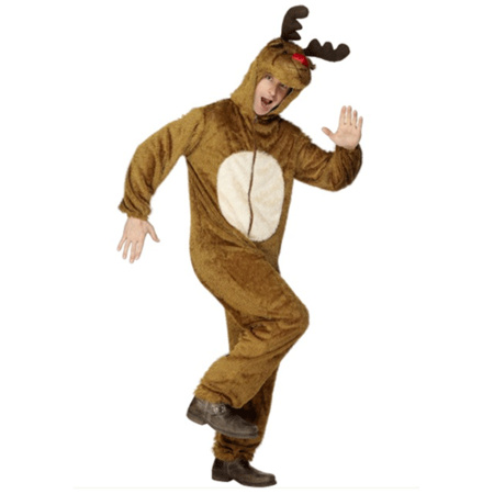Plush reindeer costume
