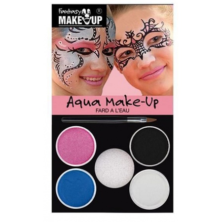 Make up set pink/blue/white/black