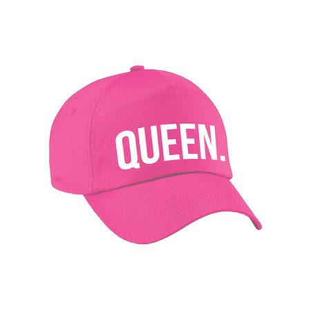 Queen cap pink for adults