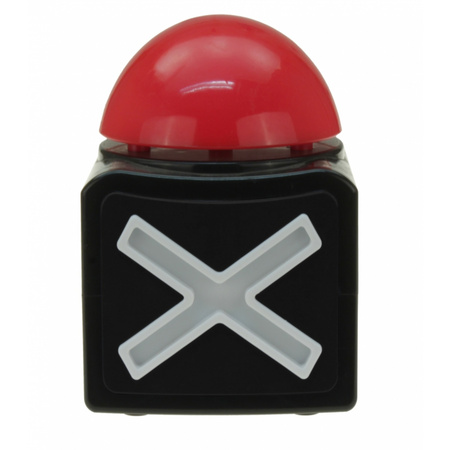Button buzzer with light and sound 11 cm