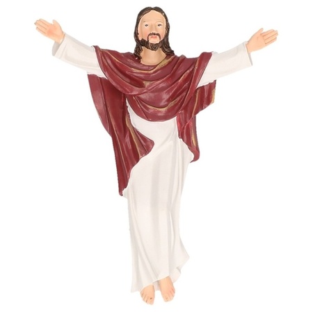 Religieuze beelden hangend kruisbeeld Jezus 