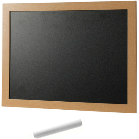 Schoolbord/krijtbord incl. krijtje - 30 x 40 cm