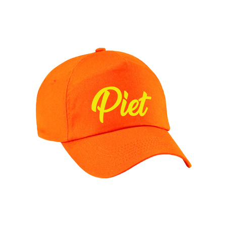 Piet cap orange for kids