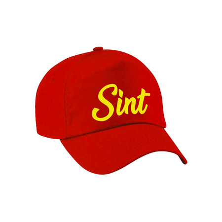 Sint cap red for children