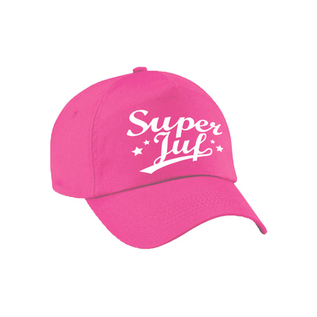 Super juf cap pink for adults